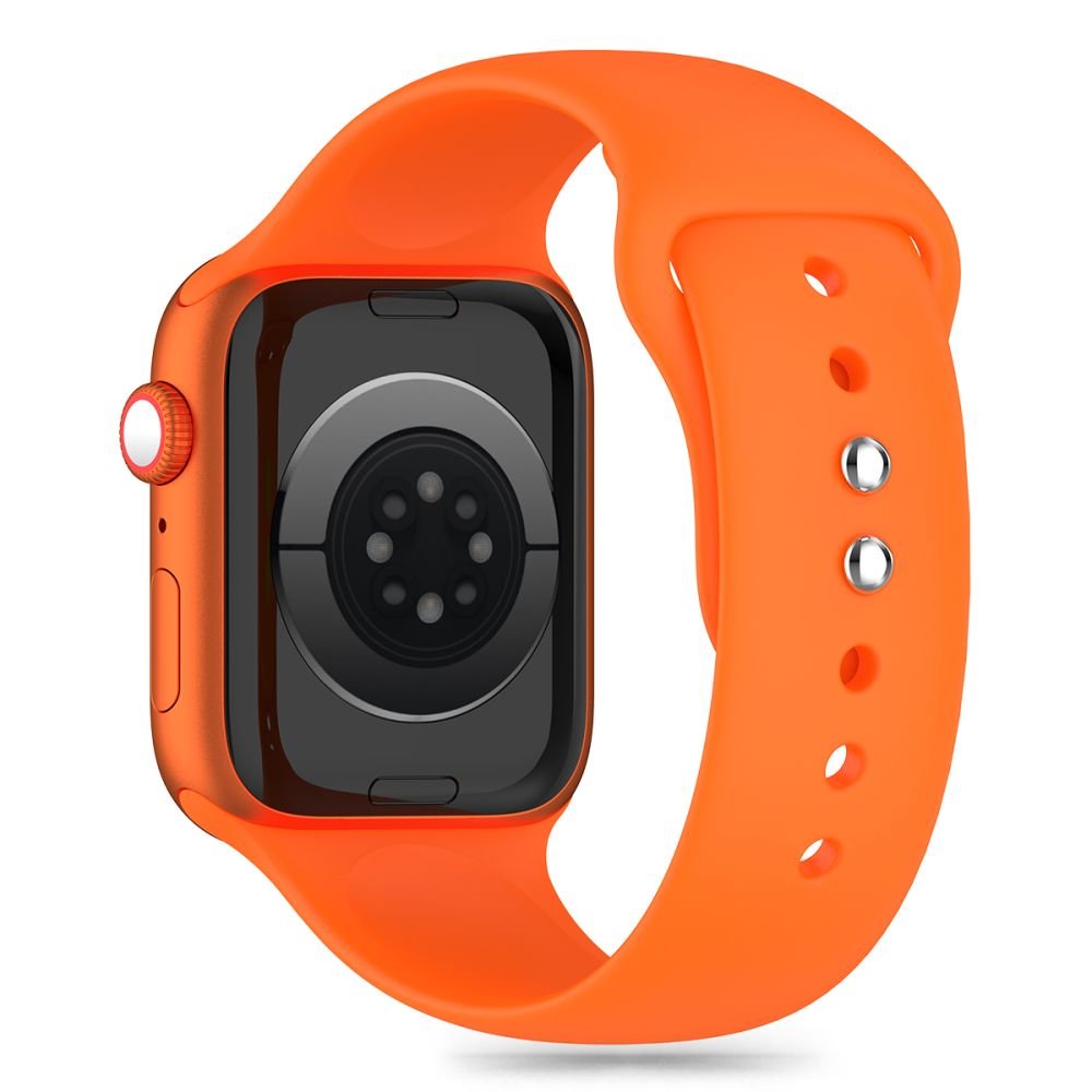 Tech - Protect Λουράκι Apple Watch 4/5/6/7/8/9/10/11 - SE (1/2/3) - 40/41/42mm Silicone Σιλικόνης - Bright Orange