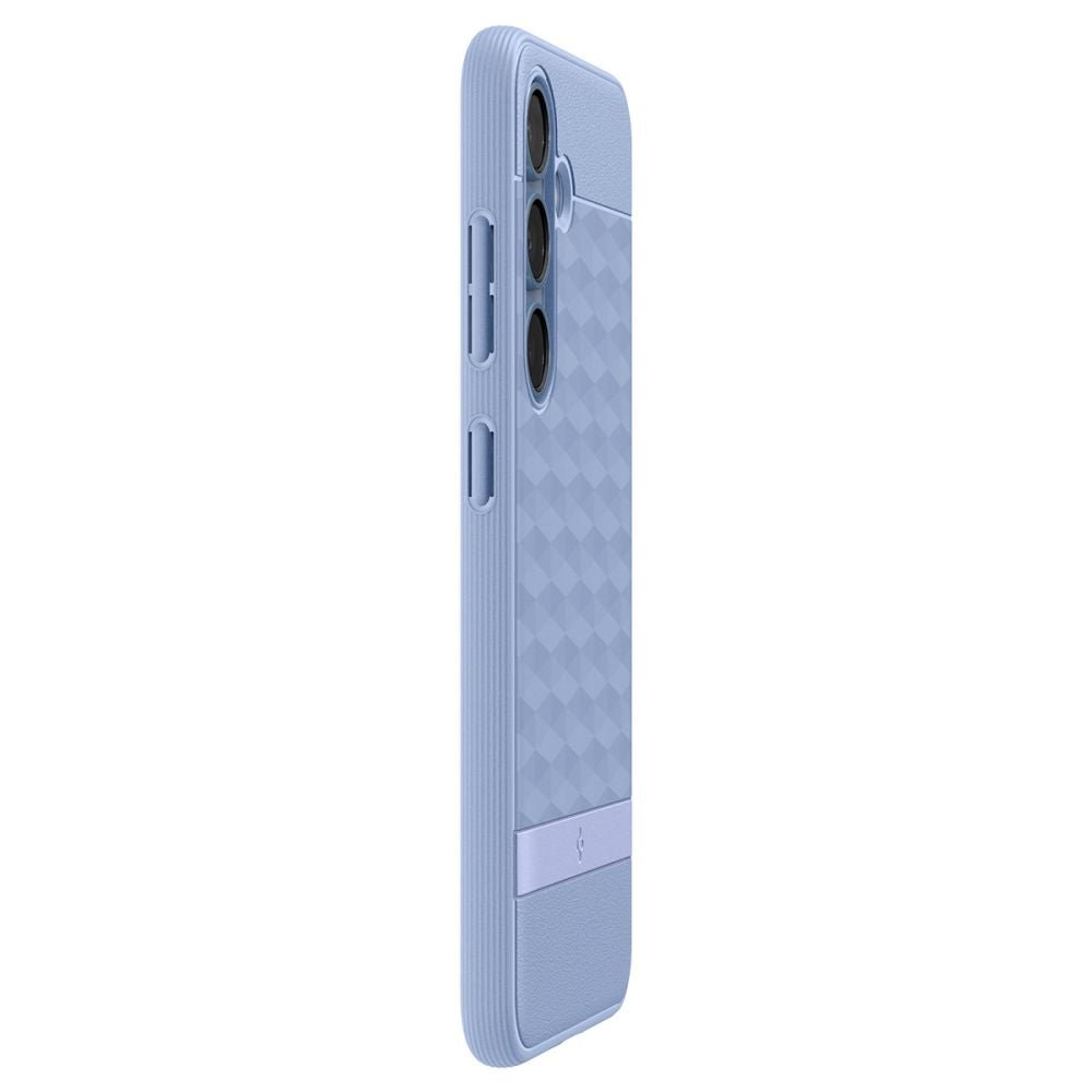 Spigen Samsung Galaxy S25 - Parallax Mag Θήκη Σιλικόνης με Σκληρό Πλαίσιο και MagSafe - Purple Ish