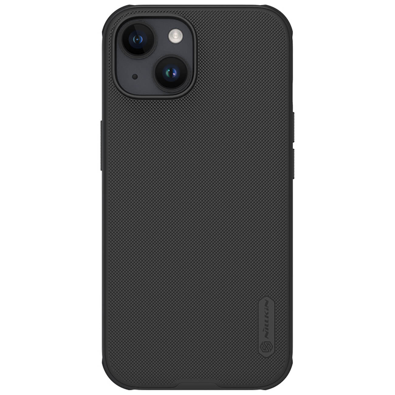 Nillkin iPhone 15 Plus Super Frosted Shield Pro Σκληρή Θήκη με Πλαίσιο Σιλικόνης - Black