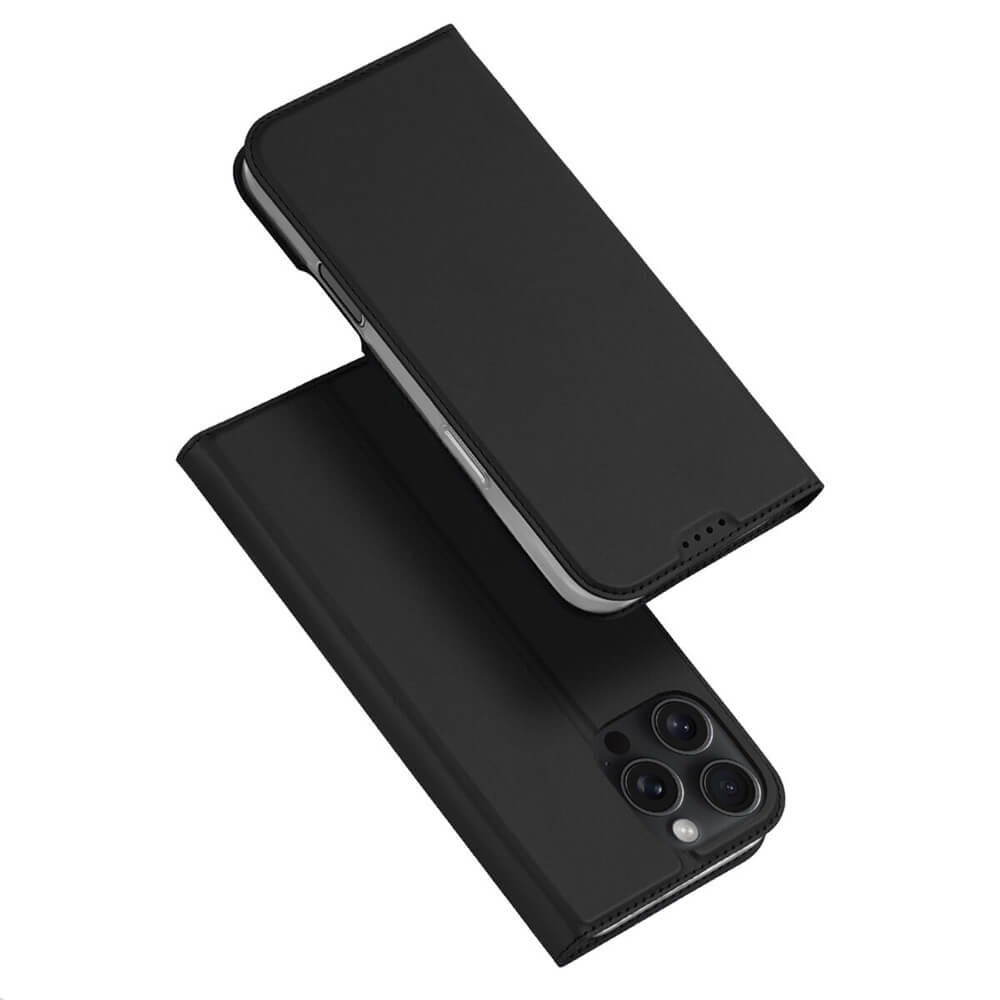 Dux Ducis iPhone 16 Pro Max - Skin Pro - Θήκη Βιβλίο - Black