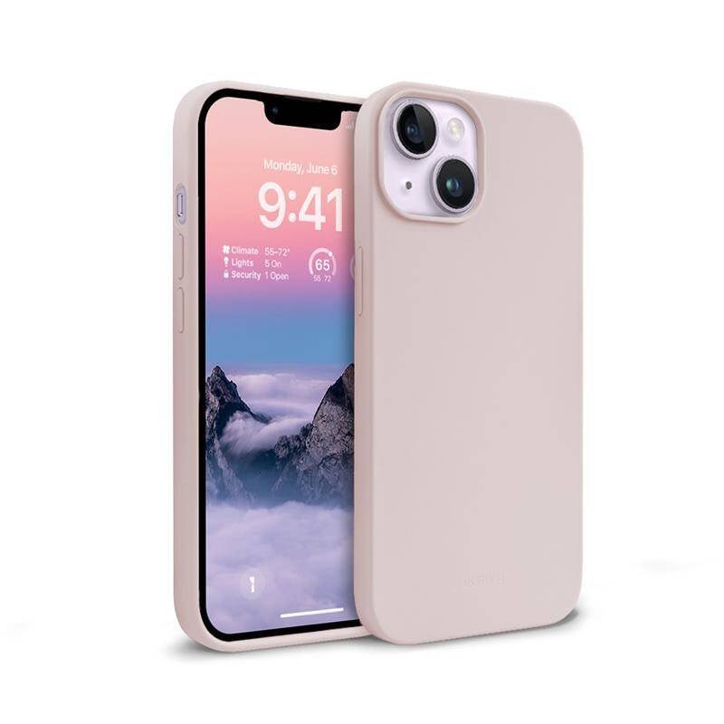Crong iPhone 13 / iPhone 14 Color Cover Θήκη Σιλικόνης - Sand Pink