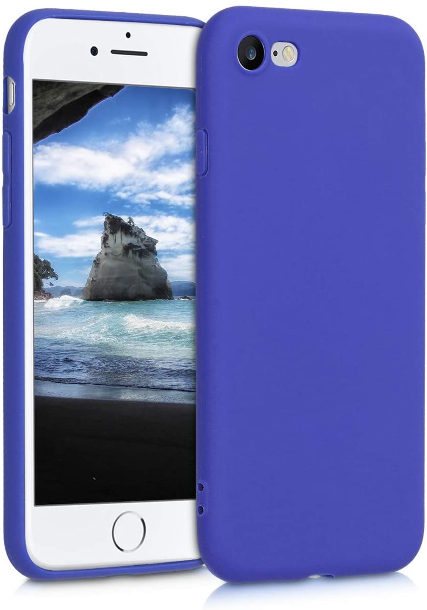 KW iPhone SE 2022 / SE 2020 / 7 / 8 Θήκη Σιλικόνης TPU - Royal Blue - 39458.134
