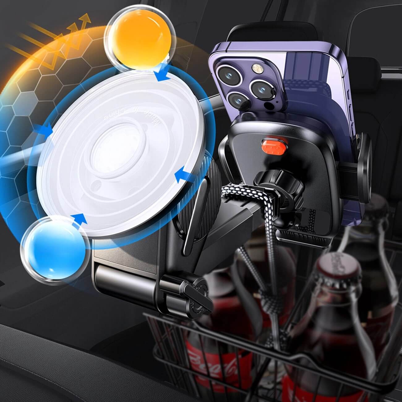 Joyroom Universal Βάση Αυτοκινήτου για το Ταμπλό - Black - JR - ZS350