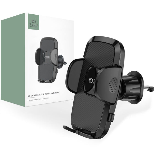 Tech - Protect V3 Universal Vent Περιστρεφόμενη Βάση Αυτοκινήτου Αεραγωγού - Black