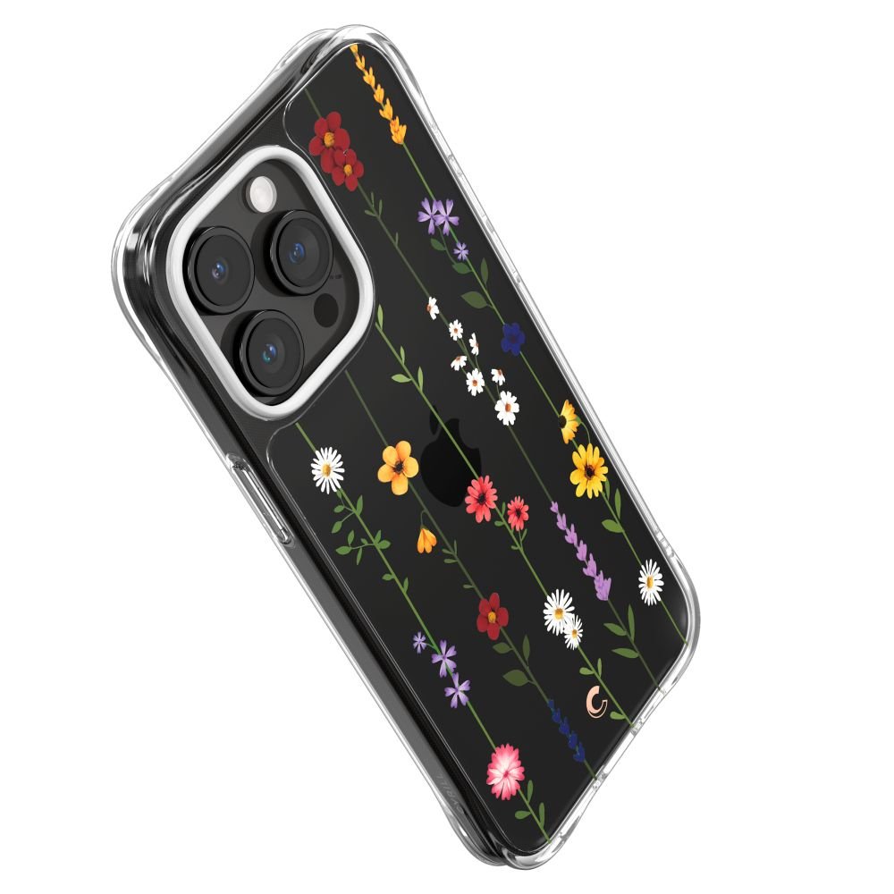 Spigen Cyrill iPhone 15 Pro Max Cecile Σκληρή Θήκη με Πλαίσιο Σιλικόνης - Flower Garden