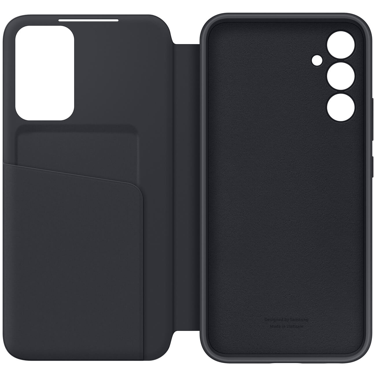 Samsung Smart View Cover Samsung Galaxy A34 5G Θήκη Πορτοφόλι - Black - EF - ZA346CBEGWW