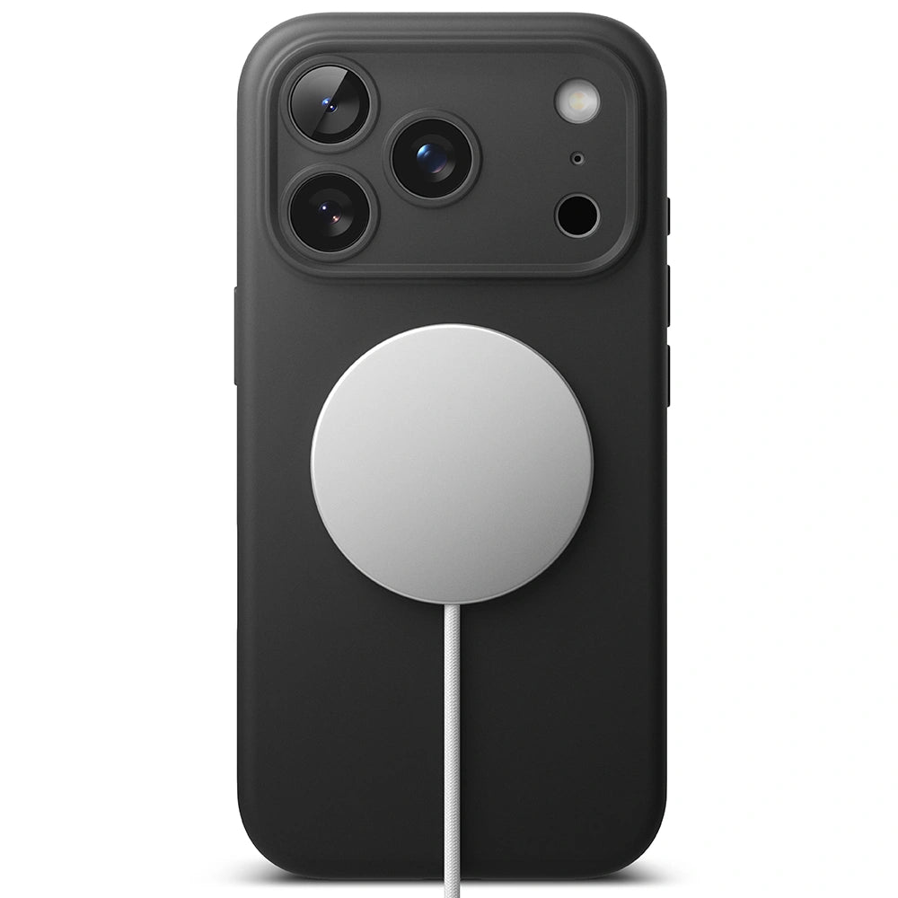 Ringke iPhone 17 Pro - Silicone Magnetic MagSafe - Θήκη Σιλικόνης με MagSafe - Black