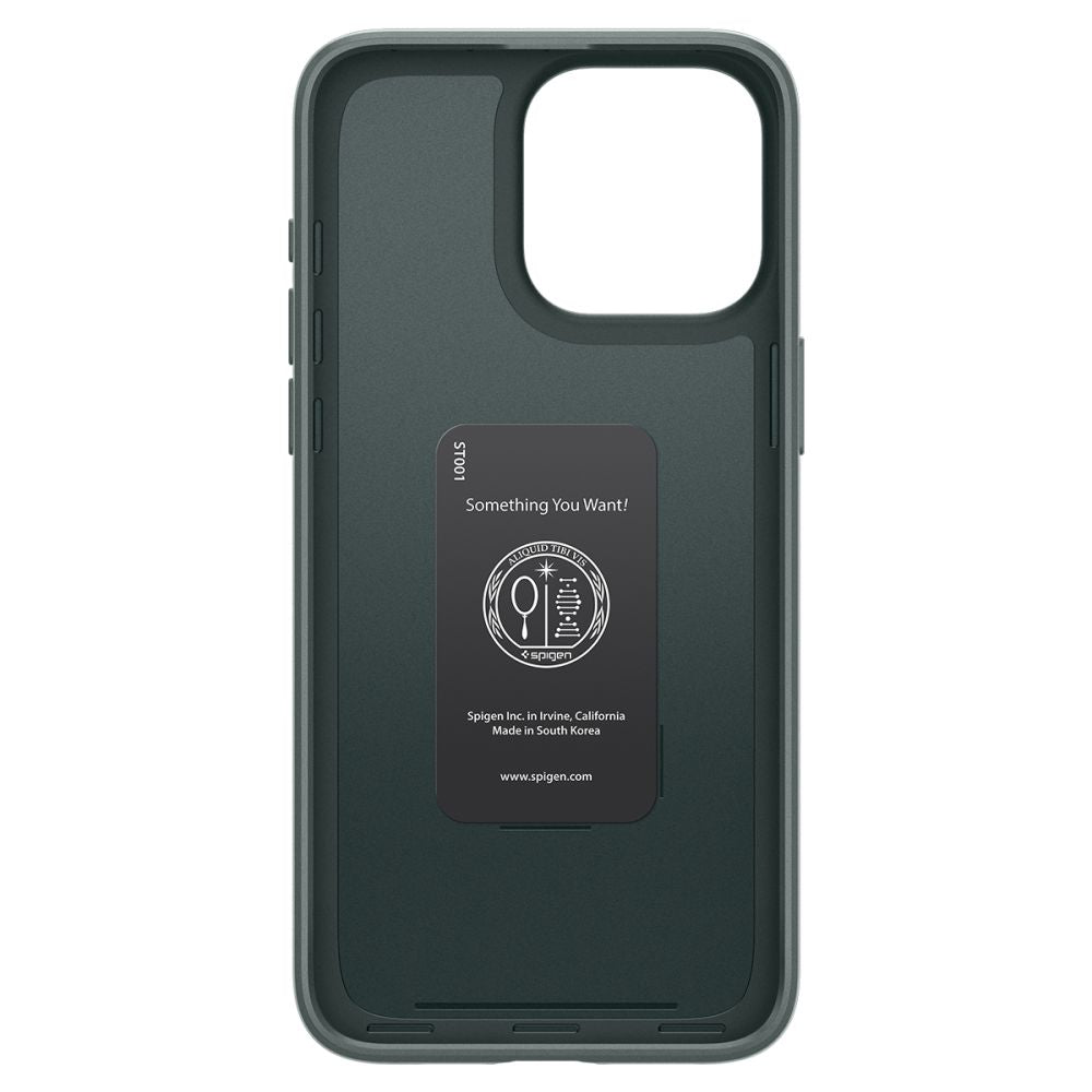 Spigen iPhone 15 Pro Max Thin Fit Σκληρή Θήκη - Abyss Green