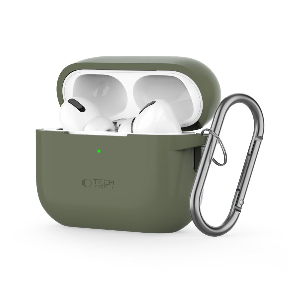 Tech - Protect AirPods Pro 1 / 2 Θήκη Σιλικόνης - Silicone Hook - Oliver Green