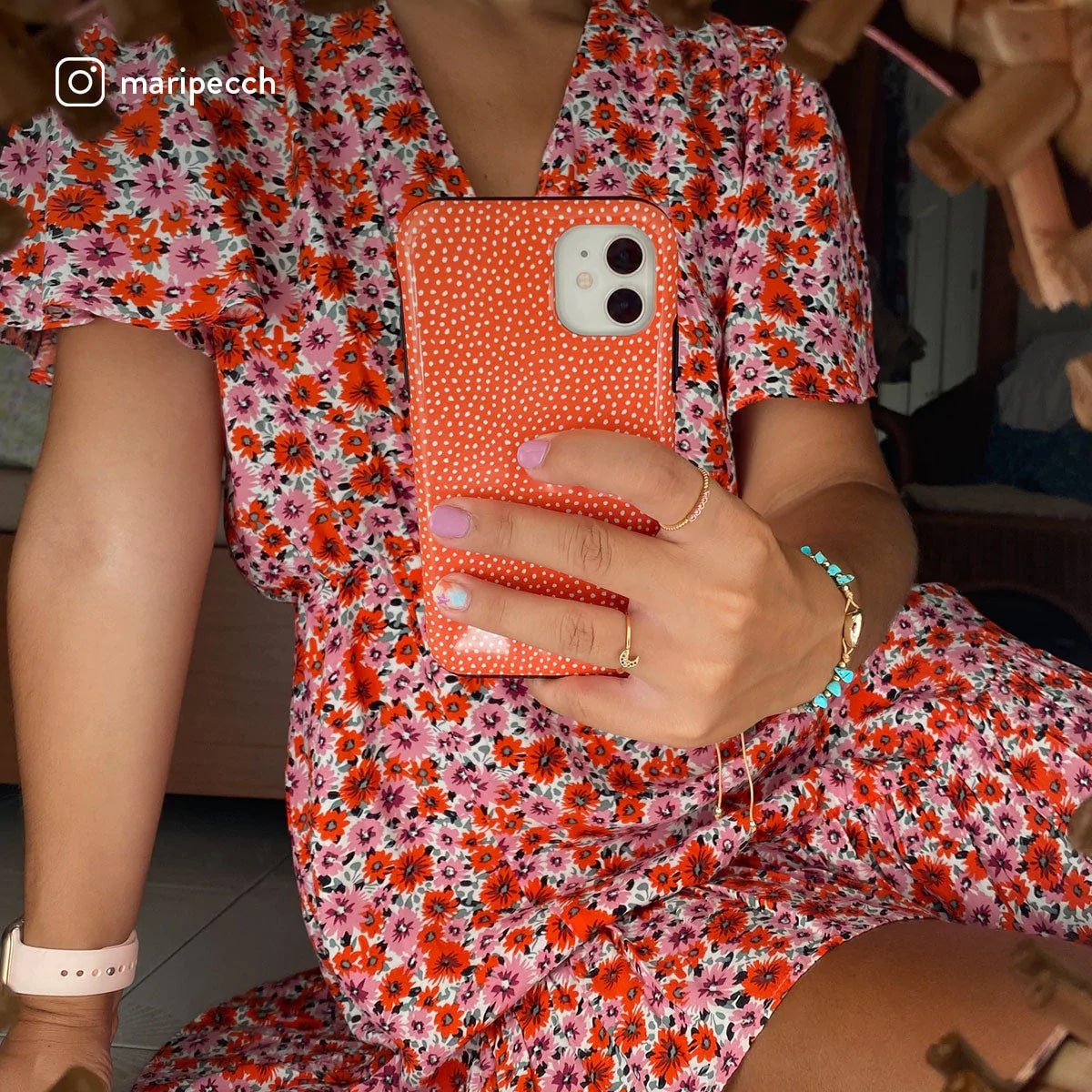 Burga iPhone 14 Pro Max Fashion Tough Σκληρή Θήκη - Vintage Edition