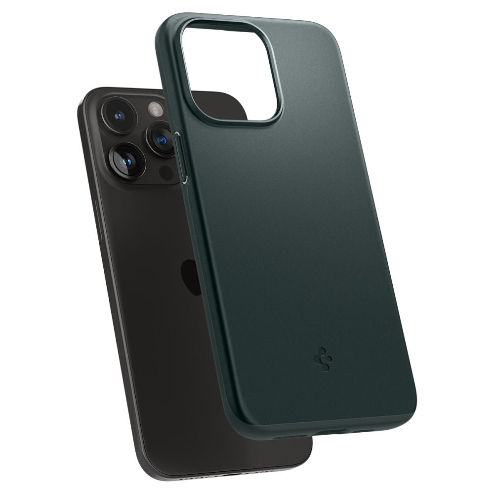 Spigen iPhone 15 Pro Max Thin Fit Σκληρή Θήκη - Abyss Green