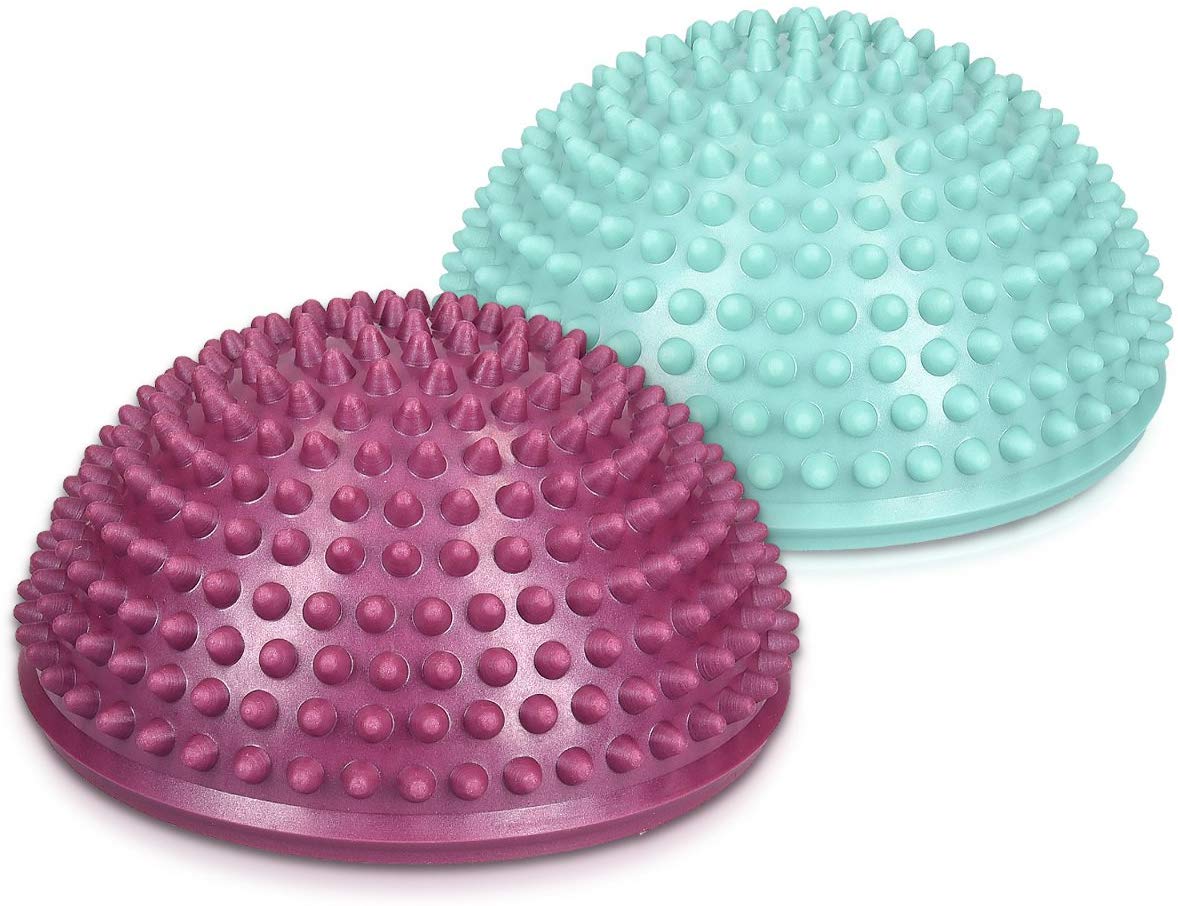 Navaris Balance Pods - Σετ με 2 Μπάλες Ισορροπίας - Mint / Bordeaux - 44333.71.13