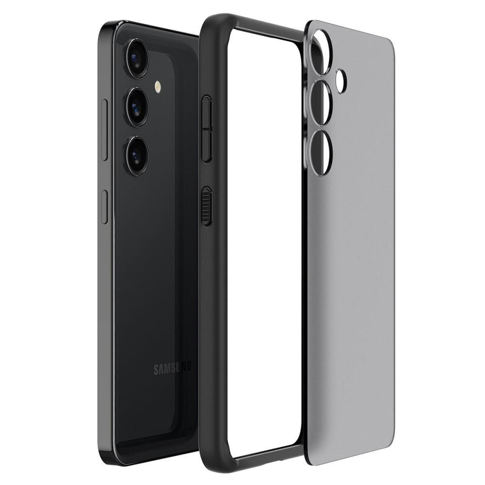 Spigen Samsung Galaxy S24 Σκληρή Θήκη με Πλαίσιο Σιλικόνης Ultra Hybrid - Frost Black