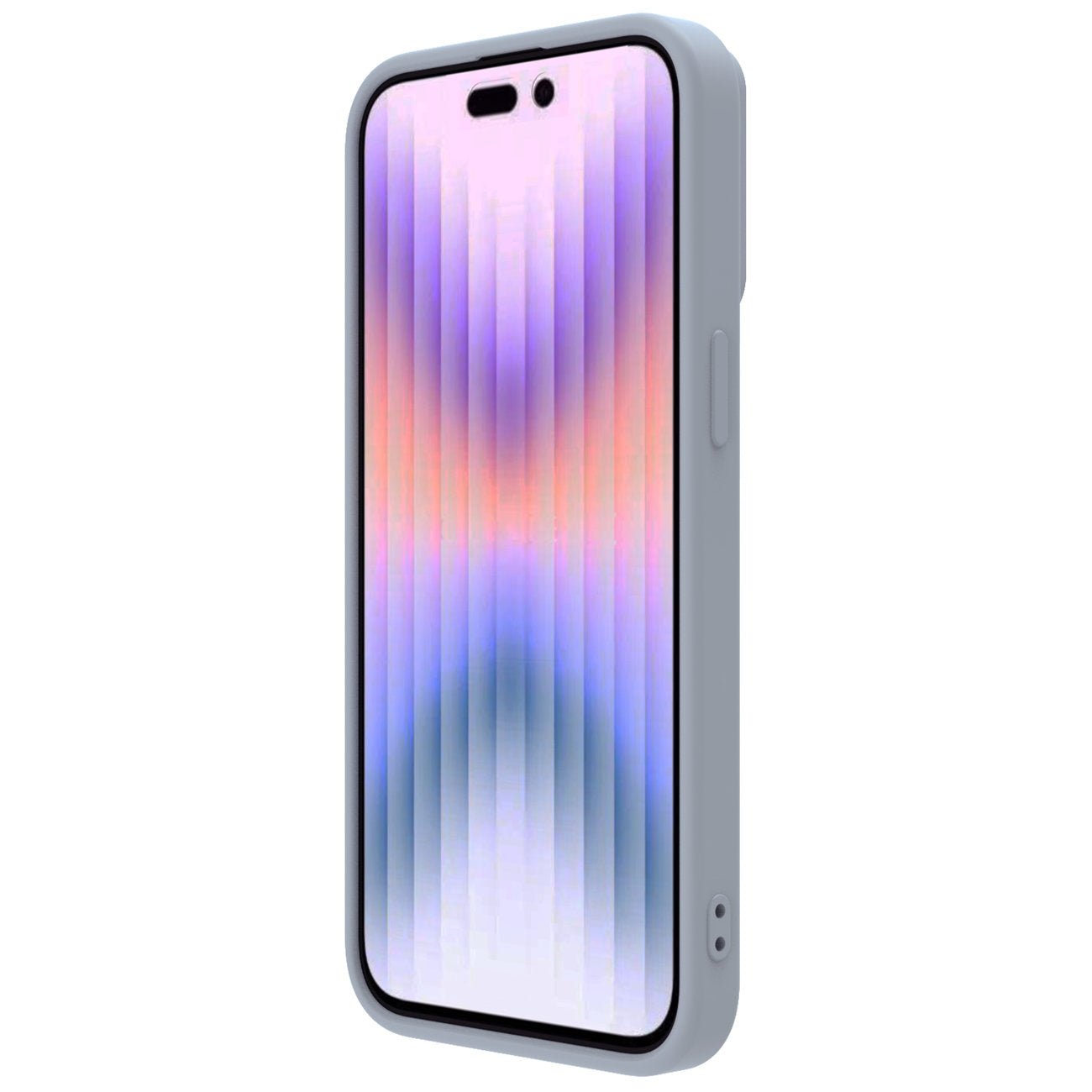 Nillkin iPhone 15 Pro CamShield Silky Θήκη Σιλικόνης με Κάλυμμα για την Κάμερα - Grey