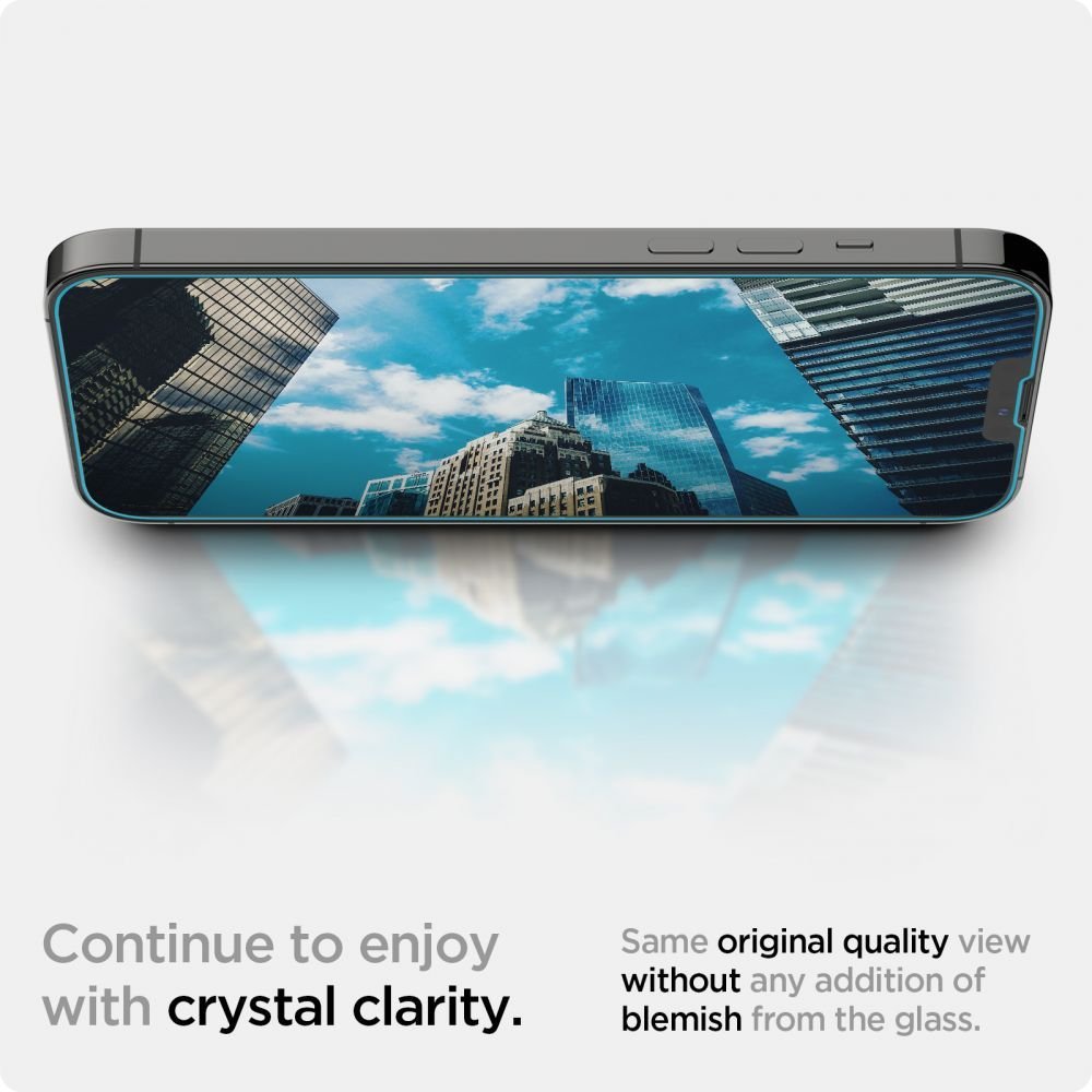Spigen iPhone 13 Pro Max Glas.TR EZ Fit 0.2mm 2.5D 9H Tempered Glass Αντιχαρακτικό Γυαλί Οθόνης - Clear - AGL03722