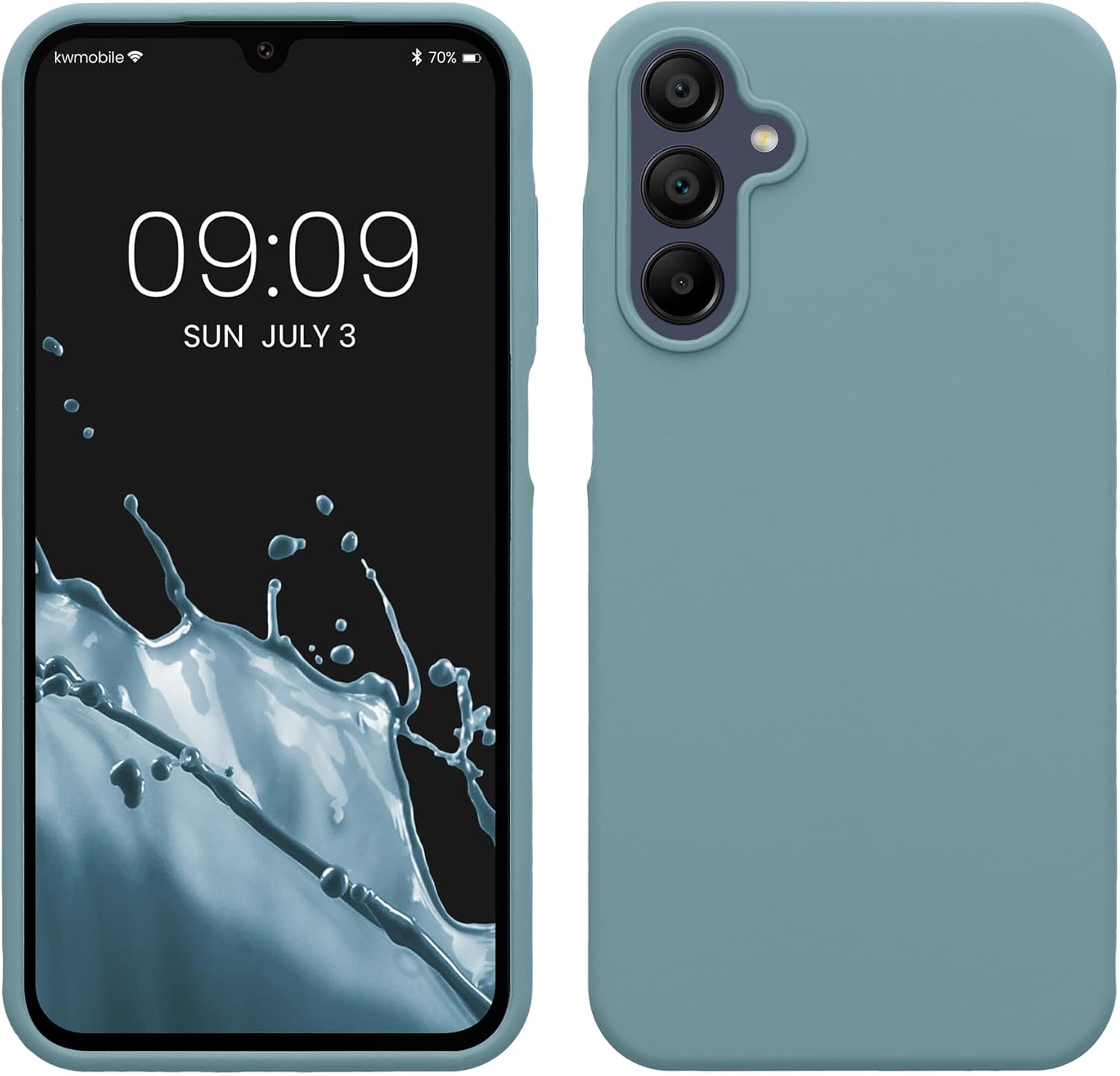 KW Samsung Galaxy A15 4G / A15 5G Θήκη Σιλικόνης Rubberized TPU - Antique Stone