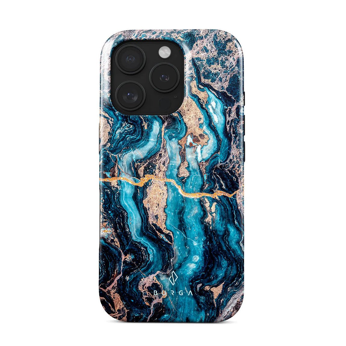 Burga iPhone 16 Pro Fashion Tough MagSafe Σκληρή Θήκη με MagSafe - Mystic River