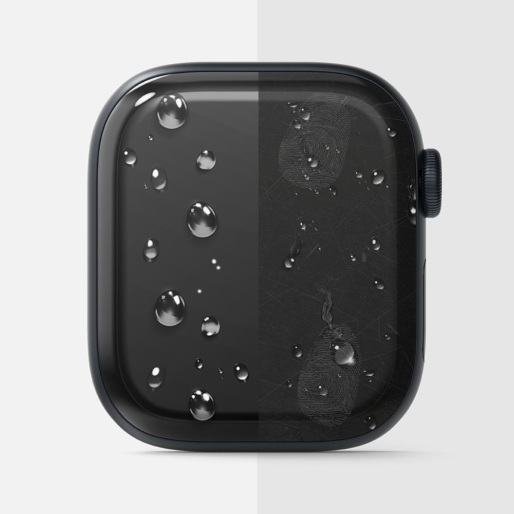Ringke Προστασία Οθόνης Apple Watch 10/11 - 46mm - Dual Easy 3H Προστατευτική Μεμβράνη Οθόνης - 3 Τεμάχια - Διάφανη