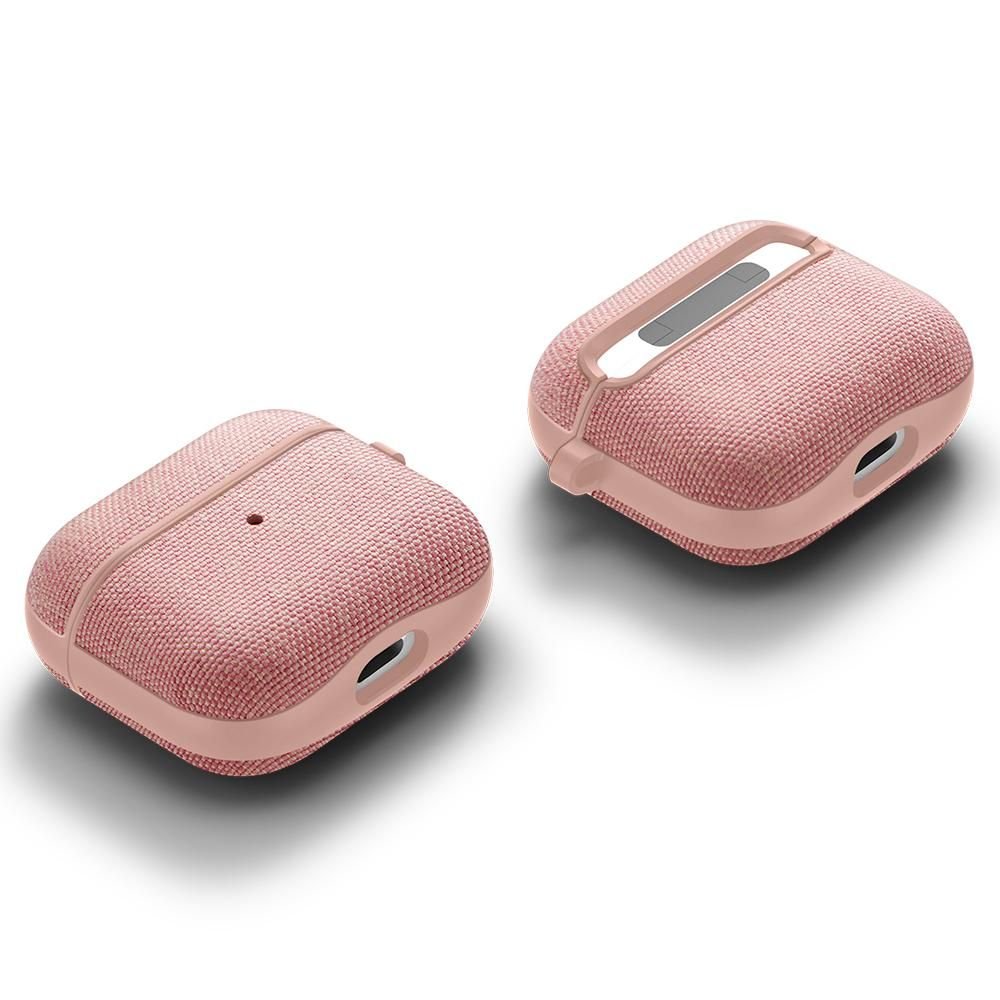 Spigen AirPods 3 Θήκη Urban Fit από Σιλικόνη και Ύφασμα - Rose Gold