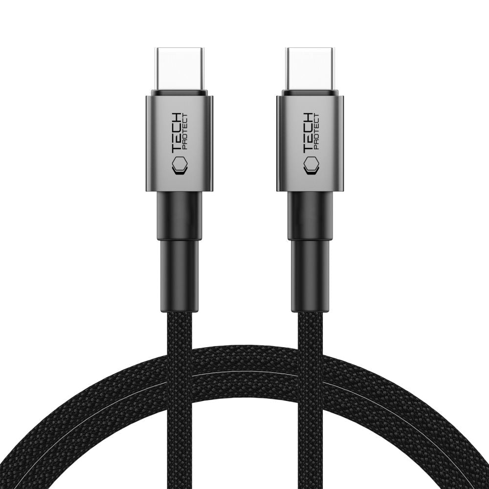 Tech - Protect UltraBoost DNA PD100W 5A - Καλώδιο Δεδομένων και Φόρτισης Type - C to Type - C - 1m - Iron Grey