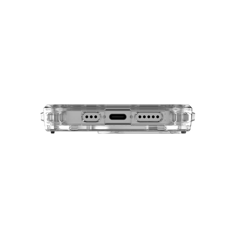UAG iPhone 15 Pro Plyo Series Θήκη Υψηλής Προστασίας με MagSafe - Ice / Silver - Διάφανη