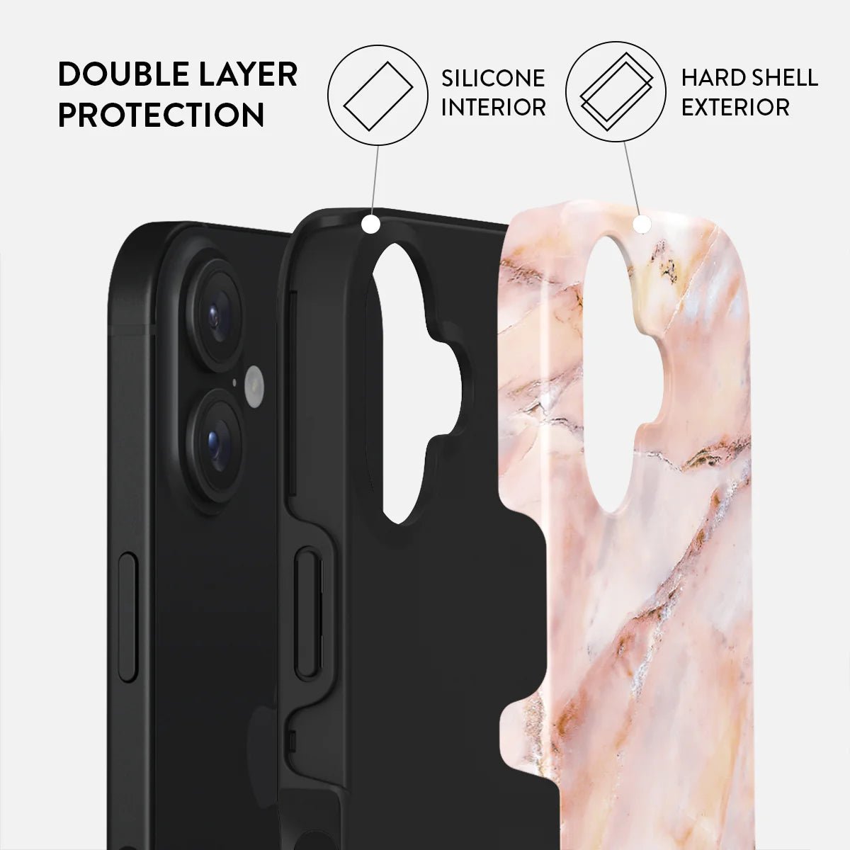 Burga iPhone 16 Fashion Tough MagSafe Σκληρή Θήκη με MagSafe - Morning Sunshine