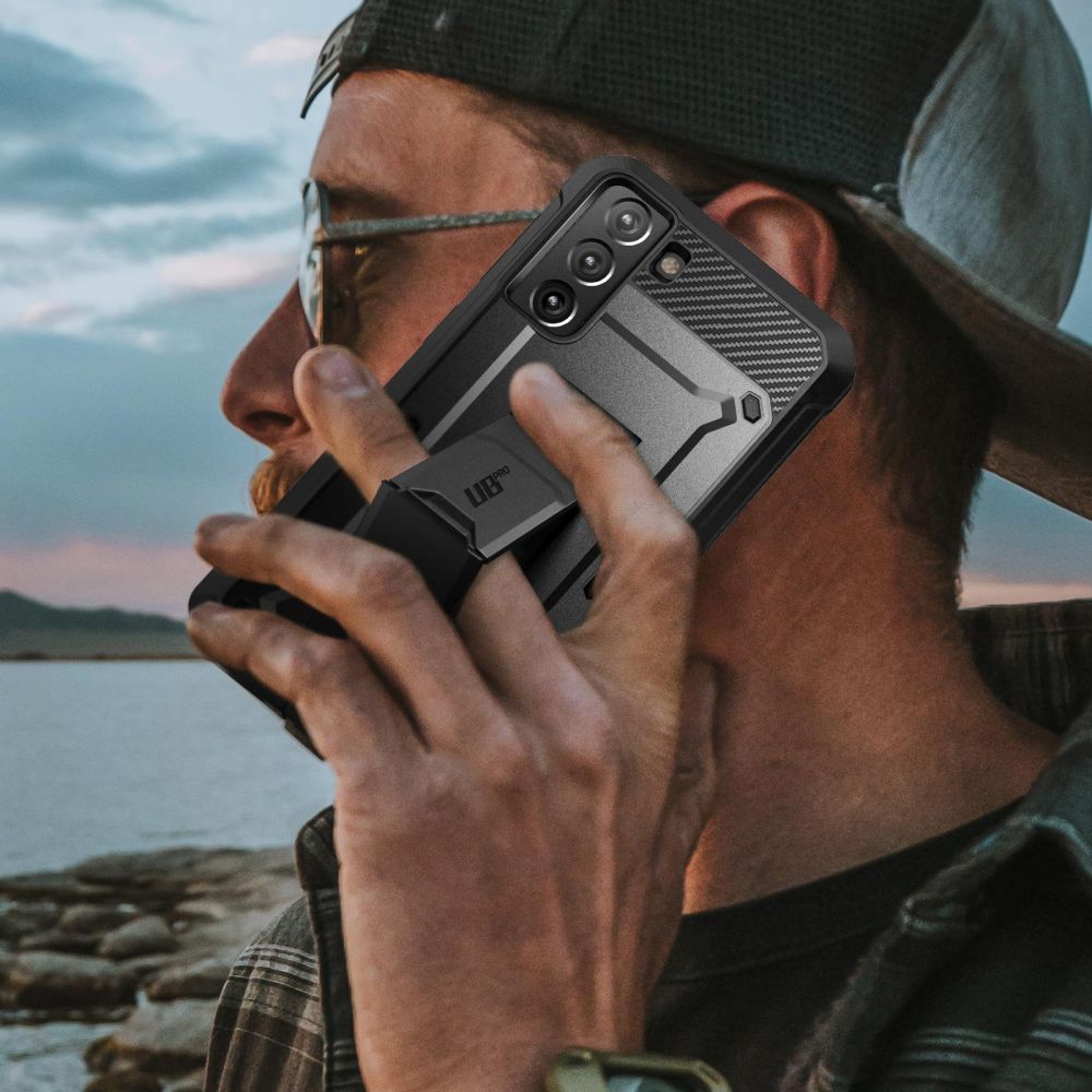 Supcase Samsung Galaxy S21 Unicorn Beetle Pro Σκληρή Θήκη με Stand - Black