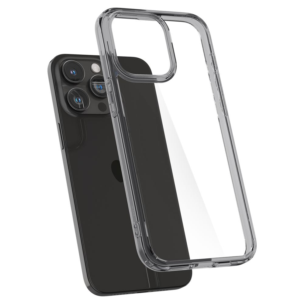 Spigen iPhone 15 Pro Ultra Hybrid Σκληρή Θήκη με Πλαίσιο Σιλικόνης - Space Crystal