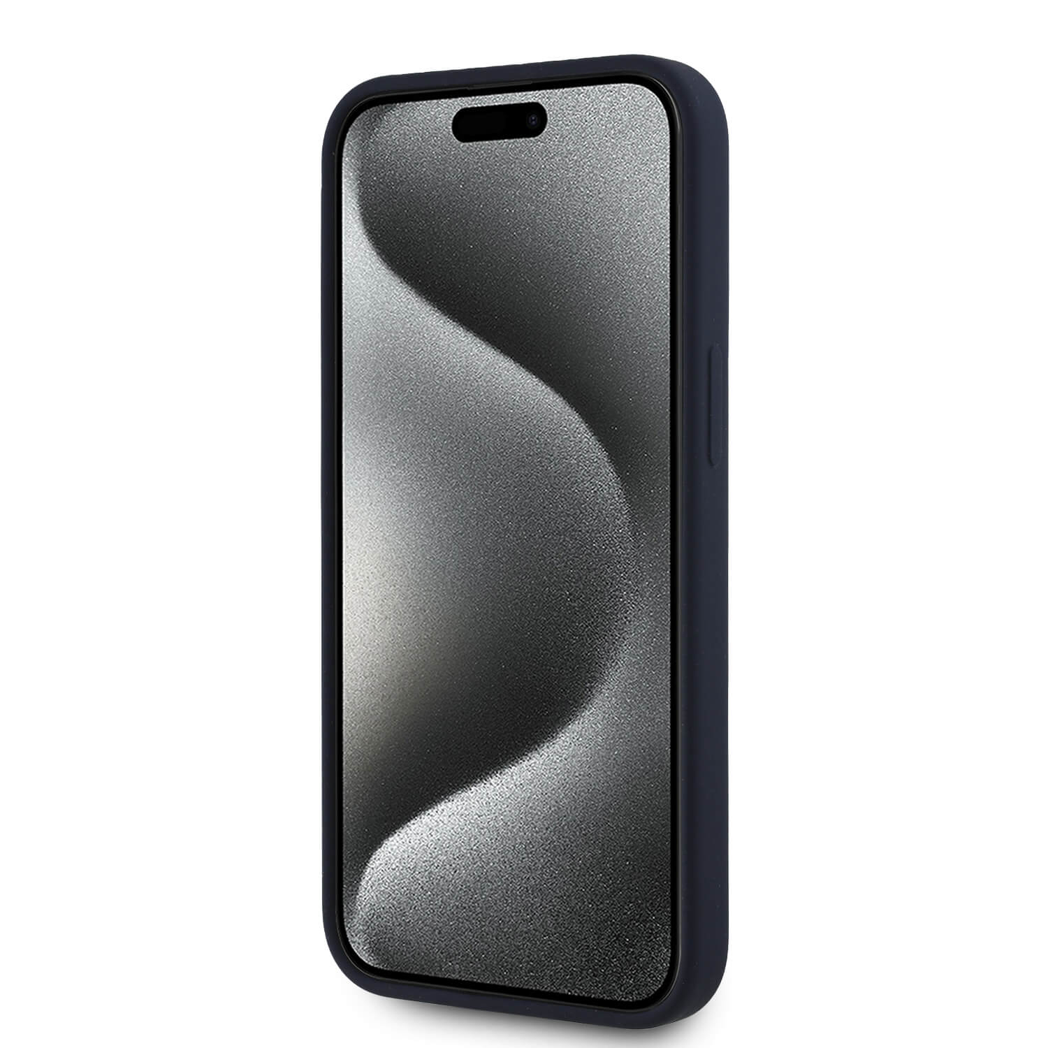 Red Bull iPhone 15 - Silicone Horizontal Logo - MagSafe Σκληρή Θήκη με Πλαίσιο Σιλικόνης - Navy - RBHMP15S24SIHSRV