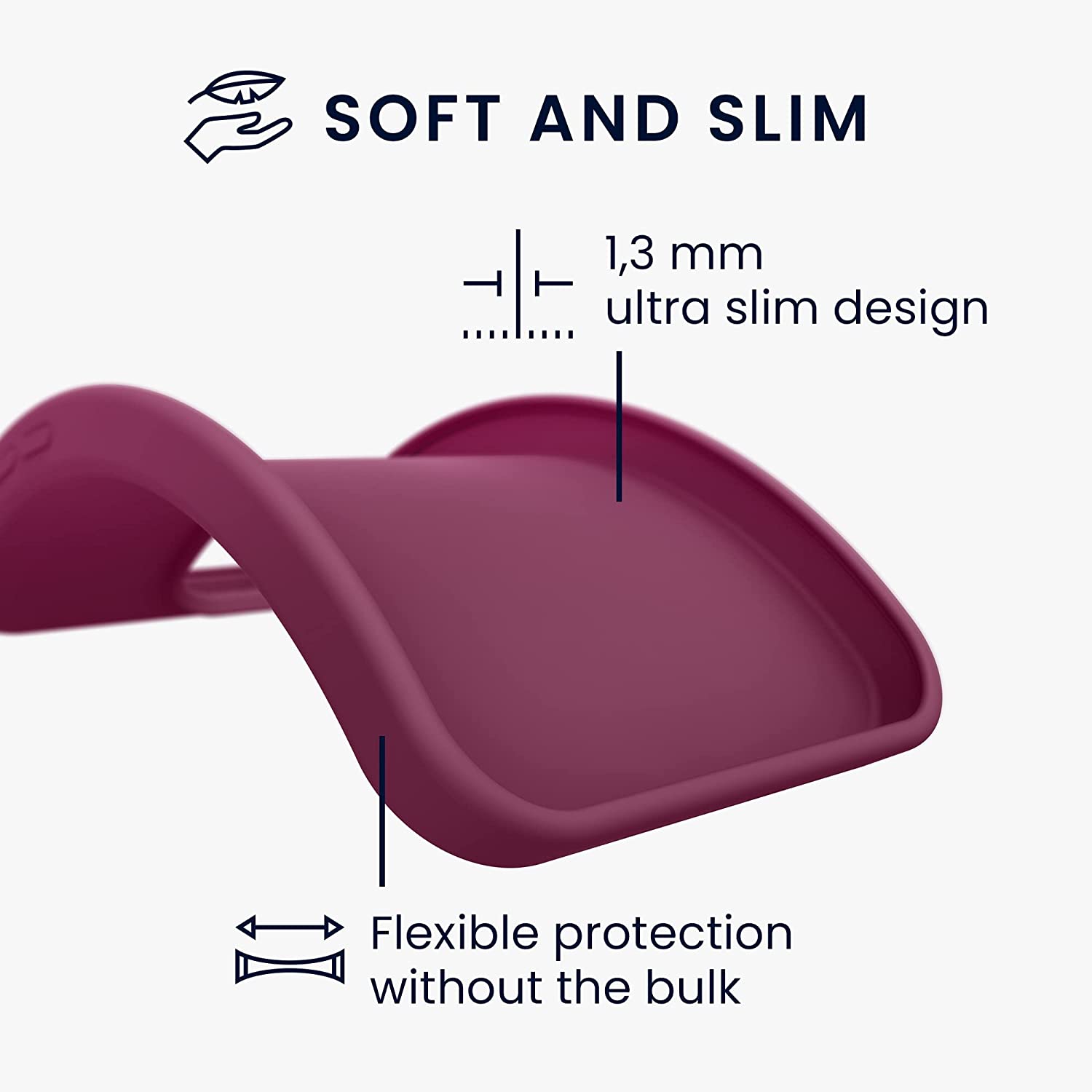 KW Xiaomi Xiaomi Redmi 10C Θήκη Σιλικόνης TPU - Bordeaux Purple - 59231.187