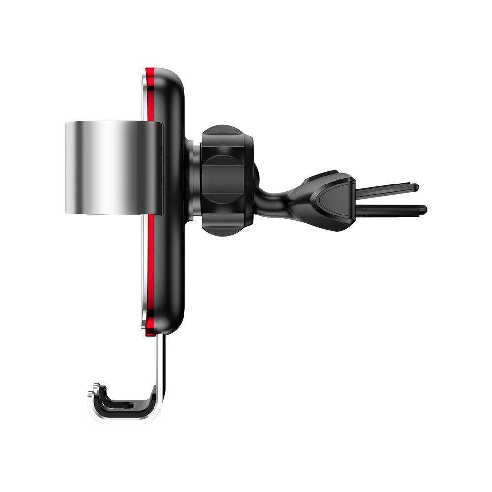 Baseus Metal Age Gravity Car Mount for CD Slot - Universal Βάση Αυτοκινήτου για την Υποδοχή του CD Player - Silver - SUYL - J0S