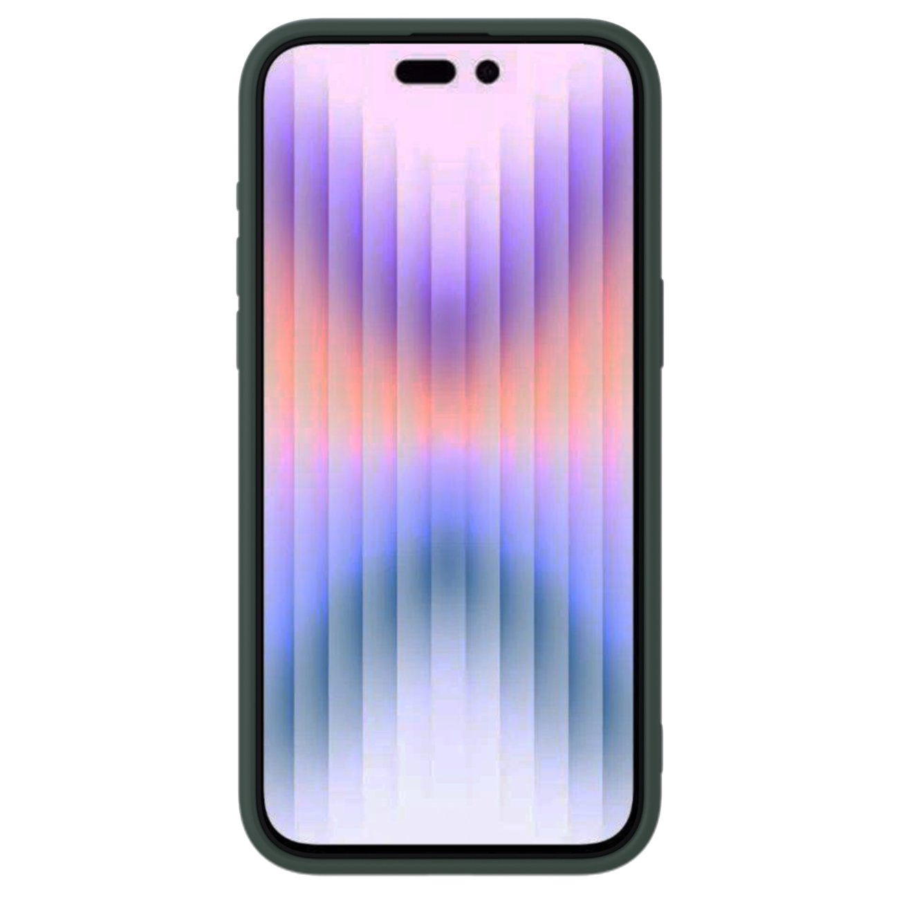 Nillkin iPhone 15 Pro CamShield Silky Θήκη Σιλικόνης με Κάλυμμα για την Κάμερα - Green