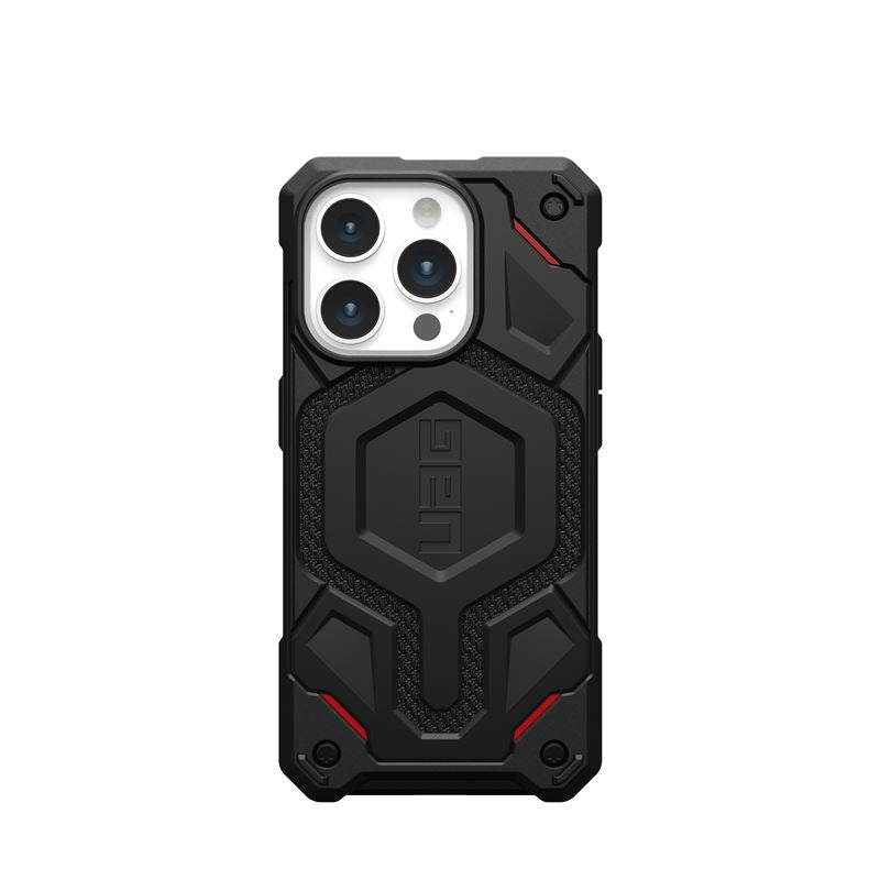 UAG iPhone 15 Pro Monarch Pro Kevlar Series Σκληρή Θήκη με MagSafe - Kevlar Black
