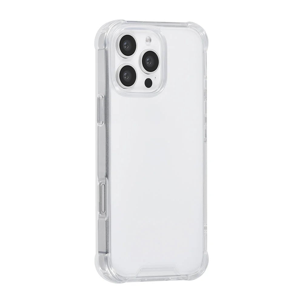 Tuniq iPhone 16 Pro Max Θήκη Σιλικόνης με Ενισχυμένες Γωνίες - Διάφανη