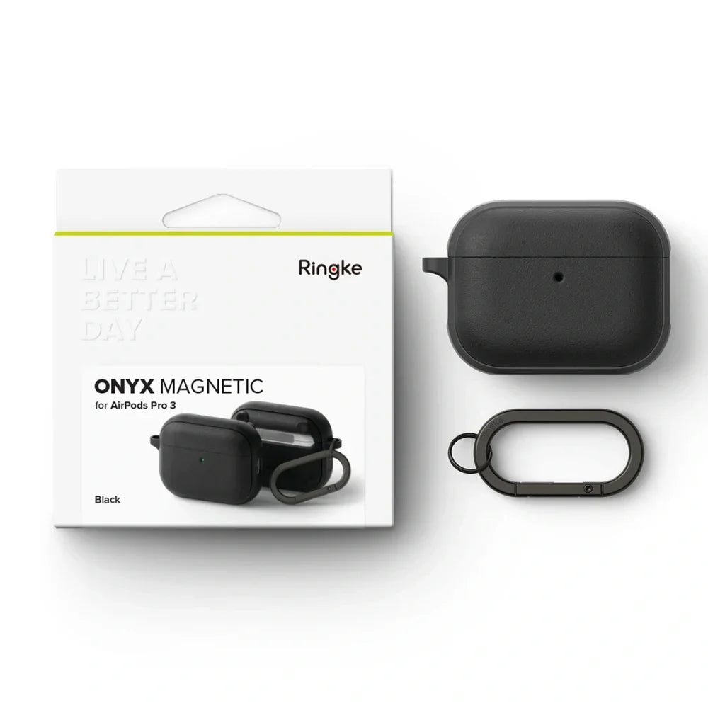 Ringke AirPods Pro 3 - Θήκη Σιλικόνης με MagSafe - Onyx Magnetic - Black