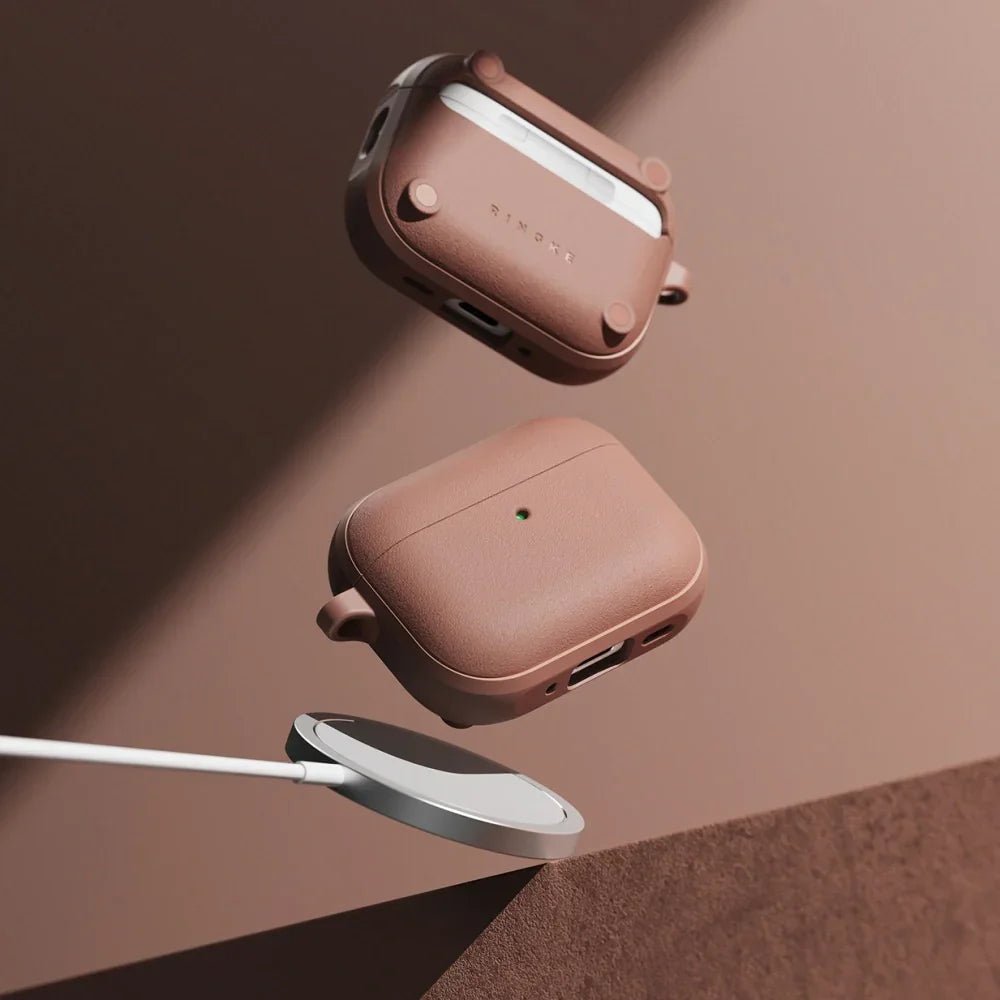 Ringke AirPods Pro 3 - Θήκη Σιλικόνης με MagSafe - Onyx Magnetic - Constant Coral