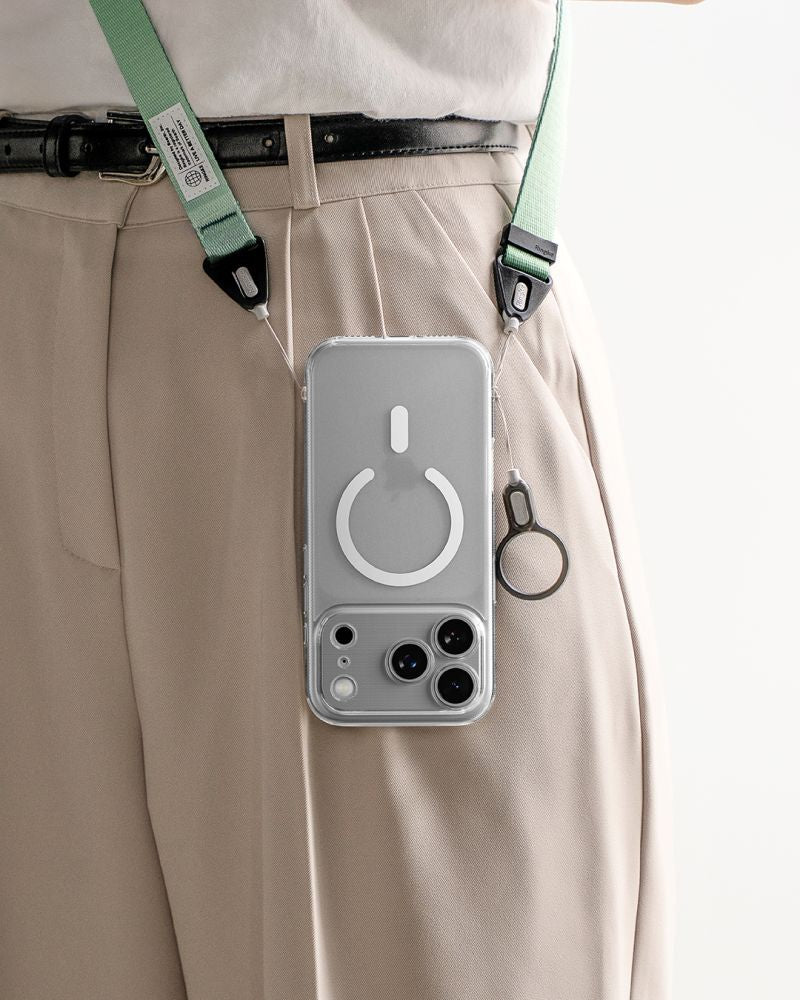 Ringke iPhone 18 Pro / iPhone 17 Pro - Σκληρή Θήκη με Πλαίσιο Σιλικόνης MagSafe - Fusion Magnetic - Clear