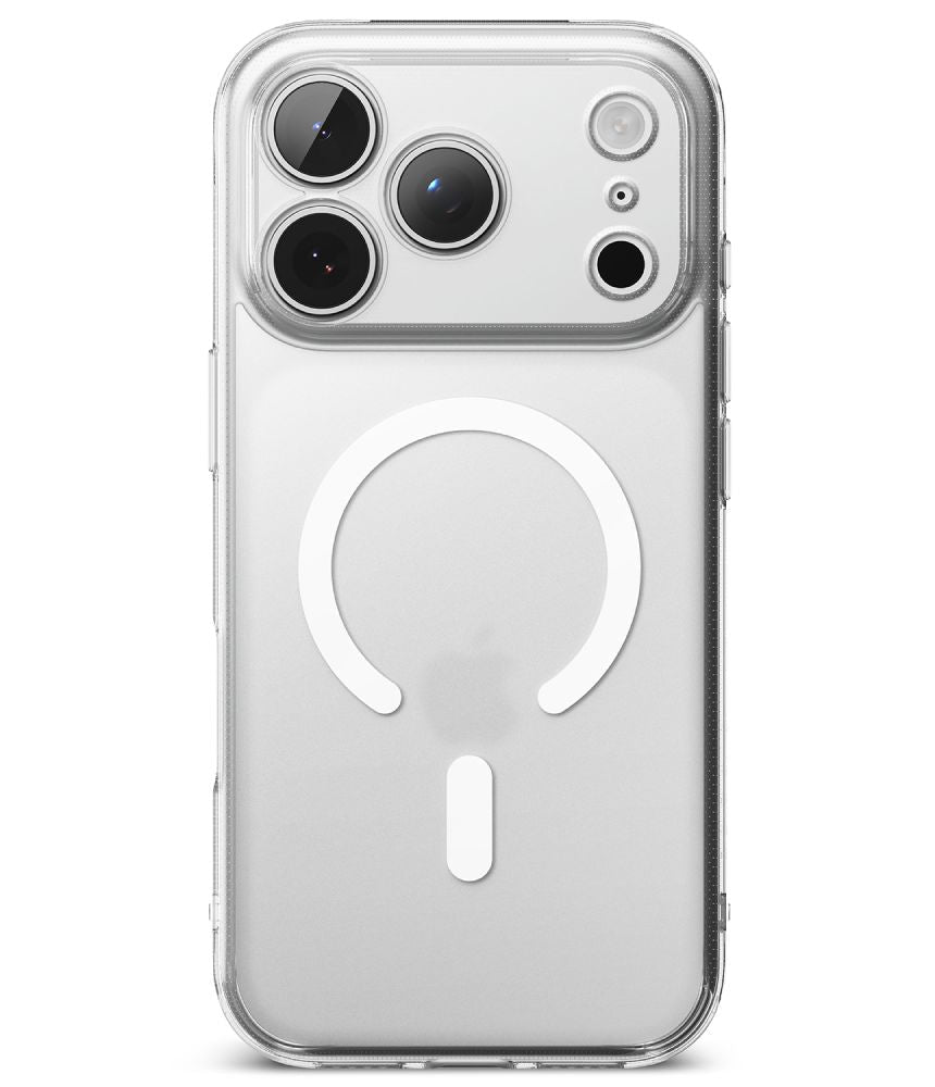 Ringke iPhone 18 Pro / iPhone 17 Pro - Σκληρή Θήκη με Πλαίσιο Σιλικόνης MagSafe - Fusion Magnetic - Matte Clear