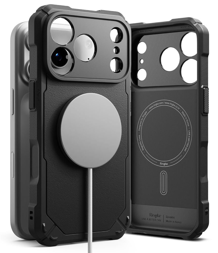 Ringke iPhone 18 Pro / iPhone 17 Pro - Σκληρή Θήκη TPU με MagSafe - Rugged Gear Magnetic - Black