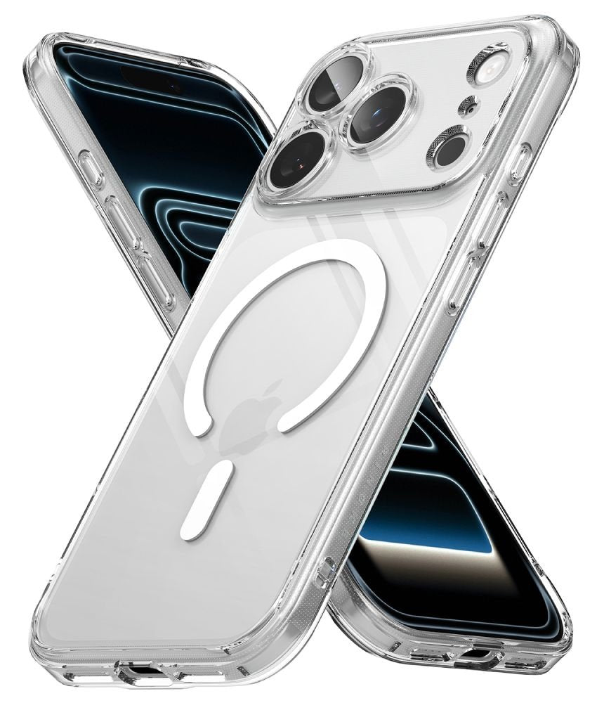 Ringke iPhone 18 Pro Max / iPhone 17 Pro Max - Σκληρή Θήκη με Πλαίσιο Σιλικόνης MagSafe - Fusion Magnetic - Clear