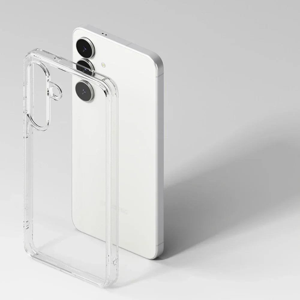 Ringke Samsung Galaxy S25 FE - Fusion - Σκληρή Θήκη με Πλαίσιο Σιλικόνης - Clear