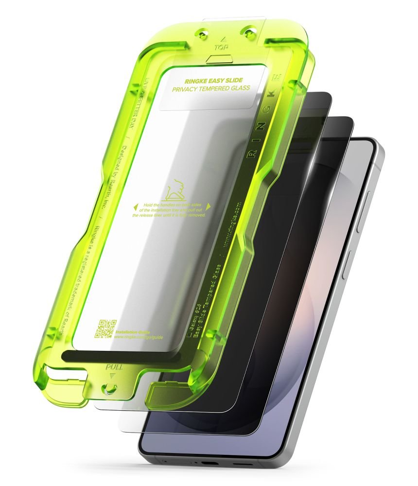 Ringke Samsung Galaxy S26 Plus - Case Friendly Αντιχαρακτικό Γυαλί Οθόνης - Easy Slide - 2 Τεμάχια - Privacy