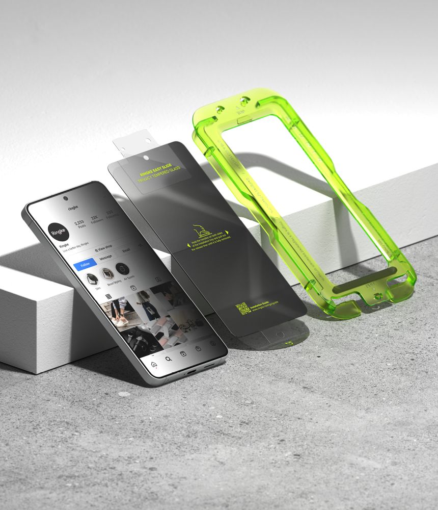 Ringke Samsung Galaxy S26 Plus - Case Friendly Αντιχαρακτικό Γυαλί Οθόνης - Easy Slide - 2 Τεμάχια - Privacy