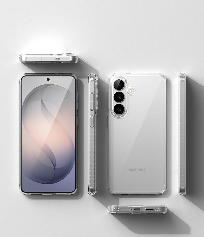 Ringke Samsung Galaxy S26 Plus - Σκληρή Θήκη με Πλαίσιο Σιλικόνης - Fusion - Clear