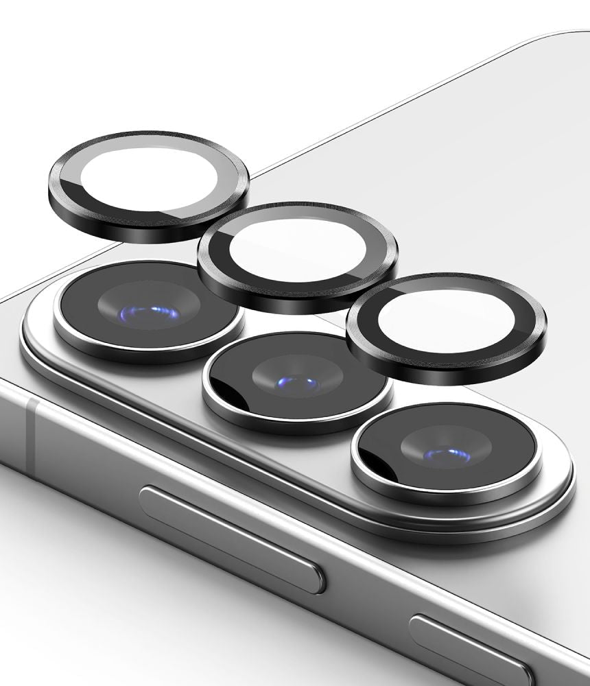 Ringke Samsung Galaxy S26 / S26 Plus - Αντιχαρακτικό Γυαλί για την Κάμερα - Camera Frame - 2 Τεμάχια - Black