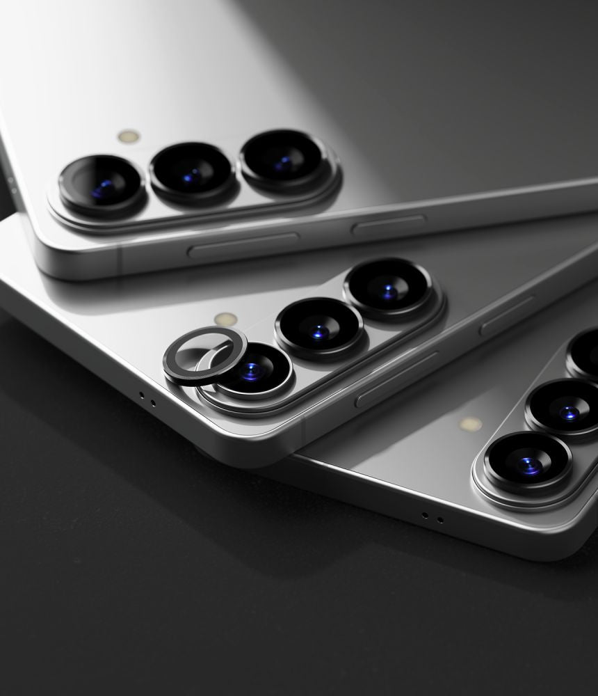 Ringke Samsung Galaxy S26 / S26 Plus - Αντιχαρακτικό Γυαλί για την Κάμερα - Camera Frame - 2 Τεμάχια - Black