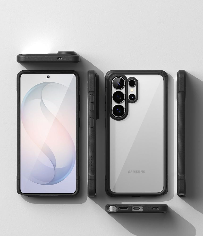Ringke Samsung Galaxy S26 Ultra - Σκληρή Θήκη με Πλαίσιο Σιλικόνης - Fusion Bold - Black / Clear