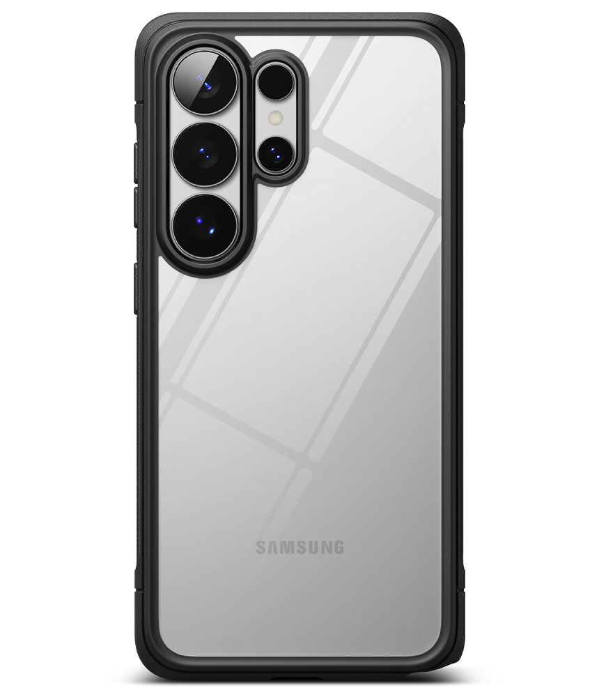Ringke Samsung Galaxy S26 Ultra - Σκληρή Θήκη με Πλαίσιο Σιλικόνης - Fusion Bold - Black / Clear