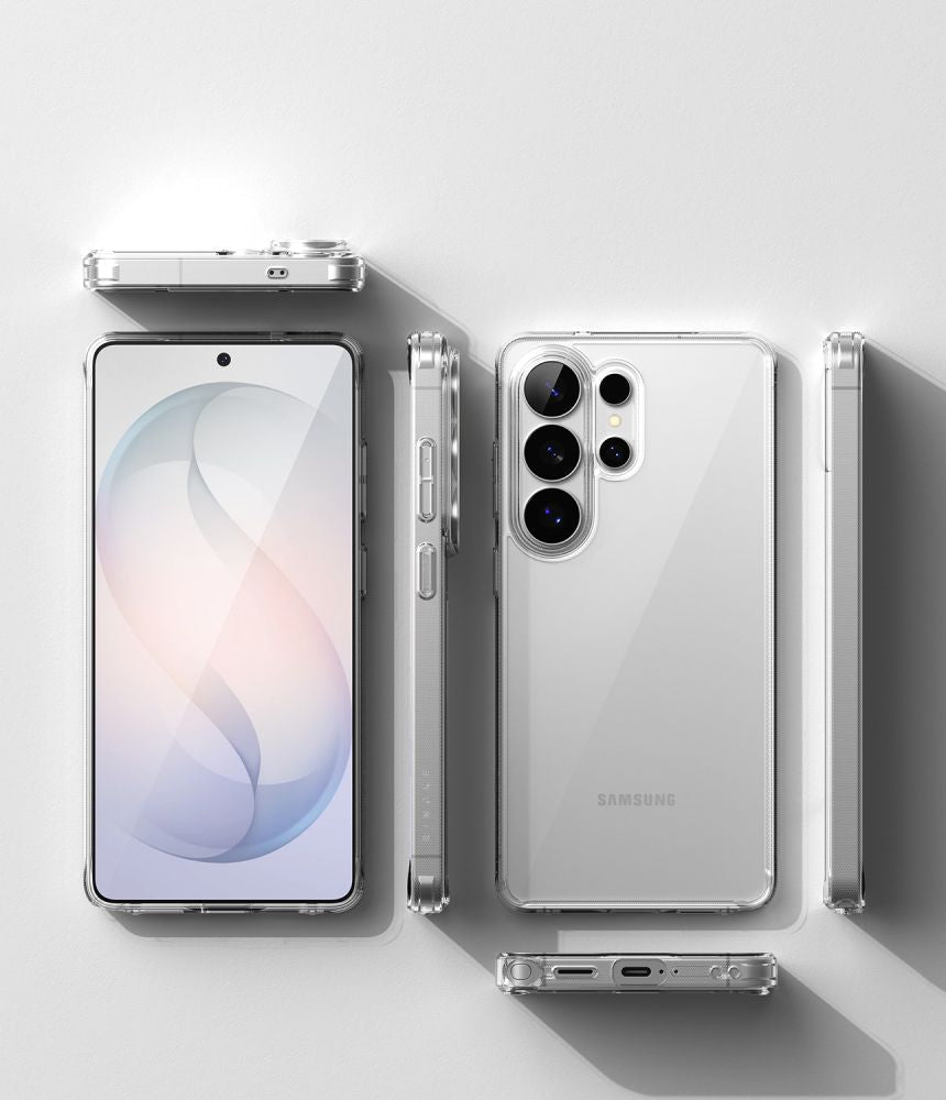 Ringke Samsung Galaxy S26 Ultra - Σκληρή Θήκη με Πλαίσιο Σιλικόνης - Fusion - Clear
