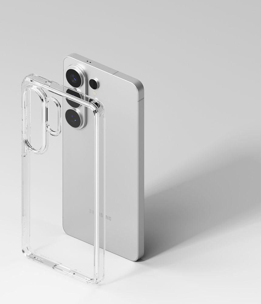 Ringke Samsung Galaxy S26 Ultra - Σκληρή Θήκη με Πλαίσιο Σιλικόνης - Fusion - Clear